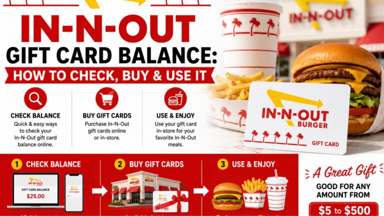 In-N-Out Gift Card Balance